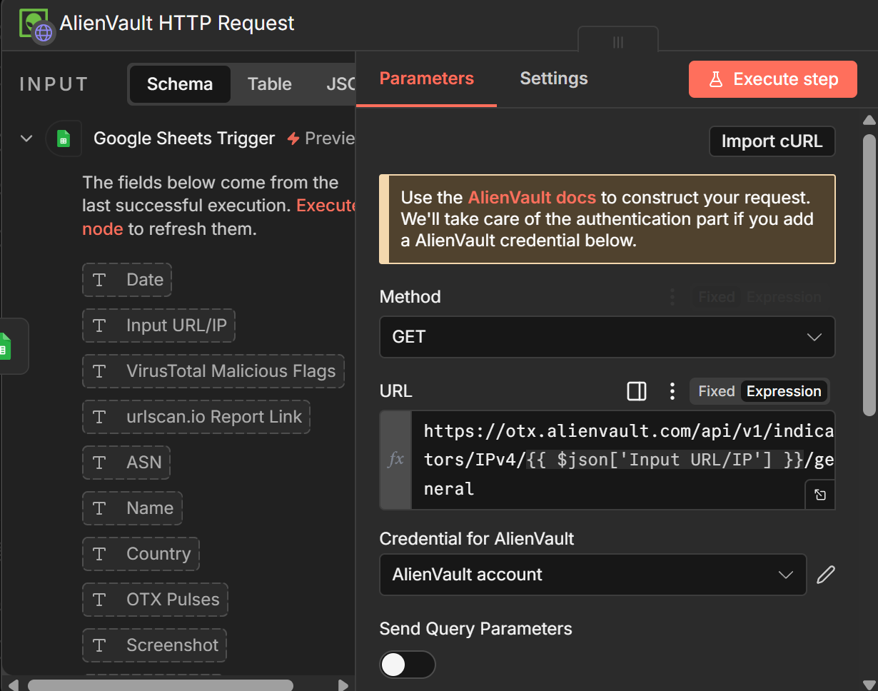 Google Sheets Trigger